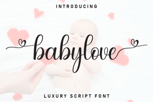 Babylove: The Playful Display Font for Joyful Designs