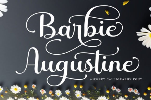 Barbie Augustine: A Sweet, Friendly Handwritten Font for Any Project