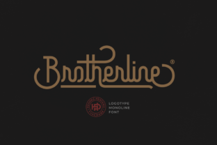 Brotherline: The Handwritten Font with a Bold, Friendly Vibe