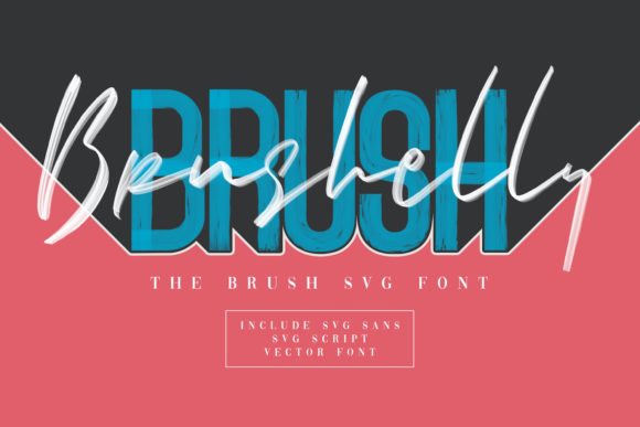 Brushelly Brush: A Creative Font for Bold Branding