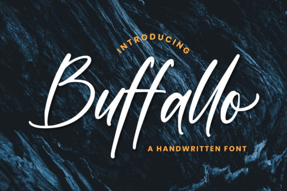 Buffallo: A Handwritten Font with Modern Flair