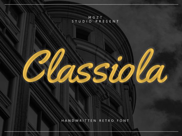 Classiola: The Art of Fluid and Graceful Letterforms