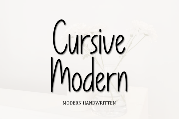 Cursive Modern: A Font for Friendly Designs