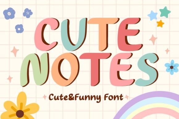 Cute Notes: A Font That Adds Personality to Your Work