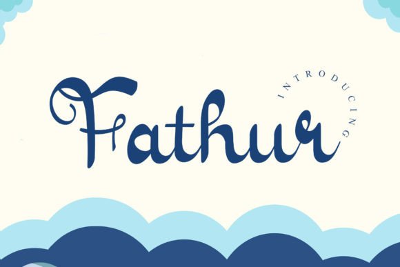 Fathur: The Elegant Handmade Font for Authentic Design