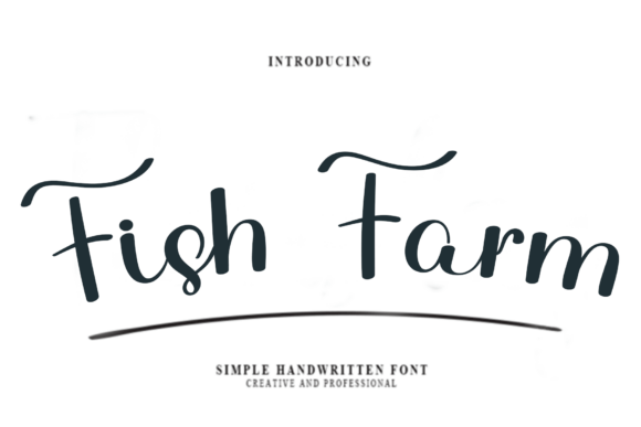 Fish Farm: A Font That Feels Like a Friendly Wave
