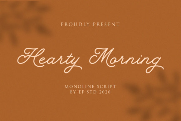 Hearty Morning: A Handwritten Font for Authentic Designs