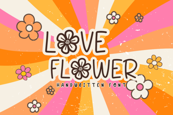 Love Flower: A Handwritten Font for Authentic Projects