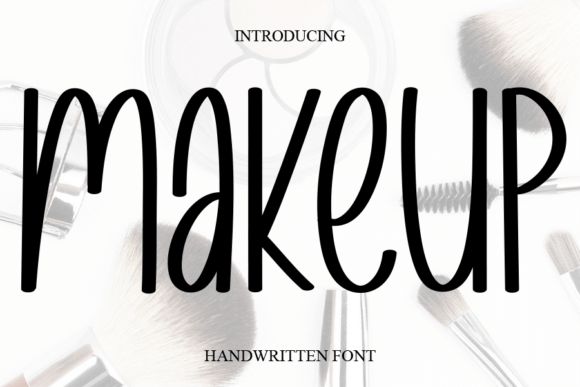 Makeup: A Sweet and Cursive Handwritten Font for Joyful Design