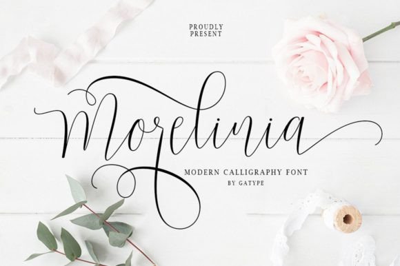 Morelinia: A Modern Calligraphy Font for Elegant Design