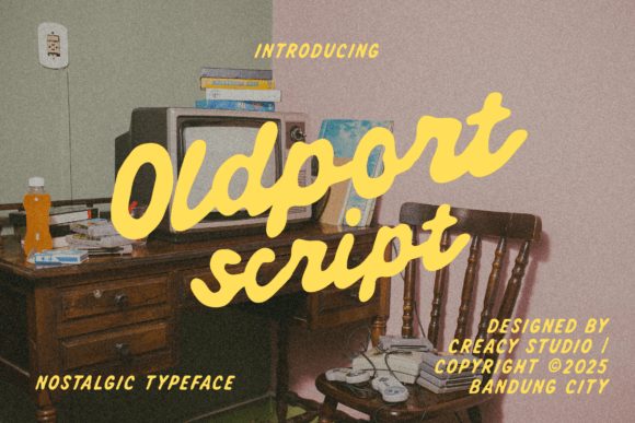 Oldport Script: Infusing Vintage Charm into Modern Projects