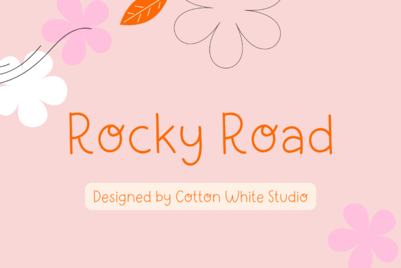 Rocky Road: A Handwritten Font with Authentic Character