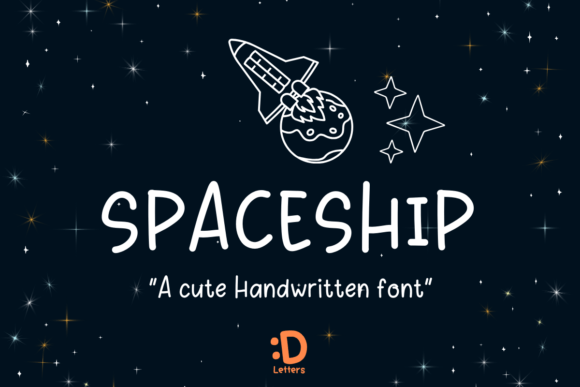 Spaceship: A Font That Feels Like a Friendly Doodle