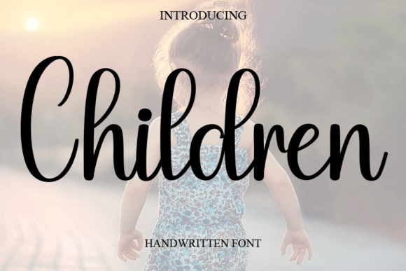 The Gentle Charm of the Children Handwritten Font