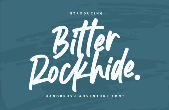 Why Bitter Rockhide is Your New Favorite Casual Font