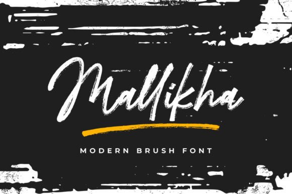 Why Mallikha is the Authentic Handbrushed Typeface Your Brand Needs